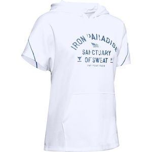White Under Armour T-shirt hoodie